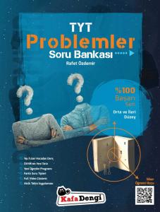 TYT Problemler Soru Bankası Siber Öğrenci Koçu Orta ve İleri Düzey Kafadengi Yayınları