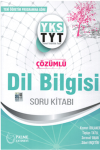 Yks TYT Çözümlü Dil Bilgisi Soru Kitabı Palme Yayınları