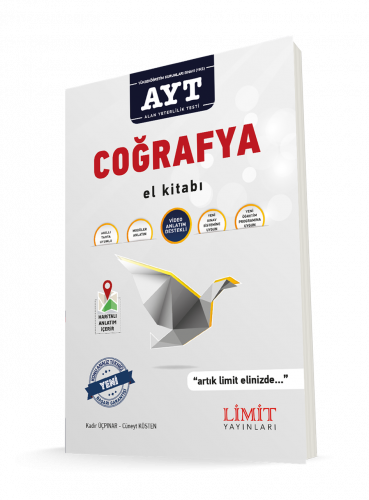 LİMİT AYT COĞRAFYA EL KİTABI LİMİT AYT COĞRAFYA EL KİTABI