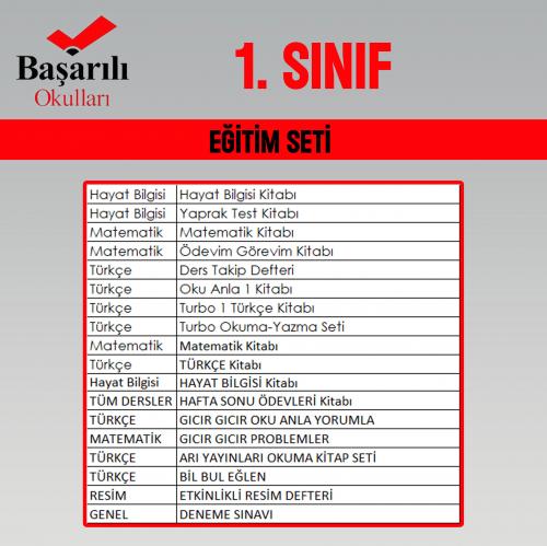 1. SINIF EĞİTİM SETİ