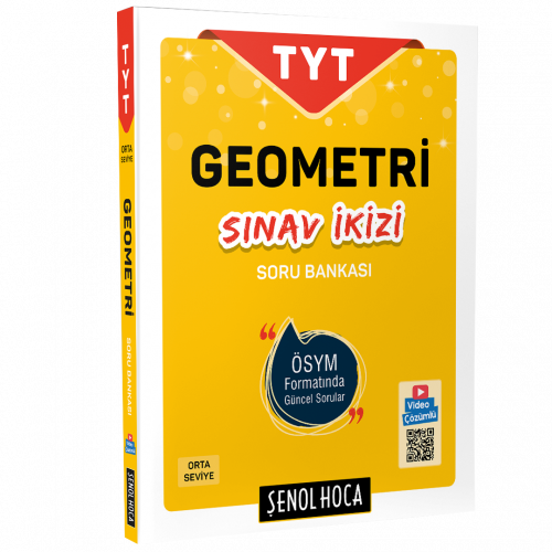 2022 TYT Geometri Sınav İkizi Soru Bankası Şenol Hoca Yayınları