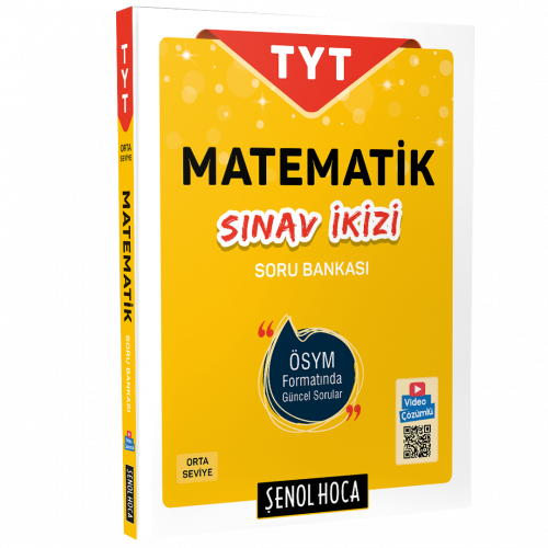 YKS TYT Matematik Sınav İkizi Soru Bankası Şenol Hoca Yayınları YKS TYT Matematik Sınav İkizi Soru Bankası Şenol Hoca Yayınları