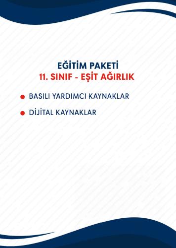 11. SINIF EŞİT-AĞIRLIK EĞİTİM SETİ (TARHAN KOLEJİ-BAŞAKŞEHİR KAMPÜSÜ) 11. SINIF EŞİT-AĞIRLIK EĞİTİM SETİ (TARHAN KOLEJİ-BAŞAKŞEHİR KAMPÜSÜ)