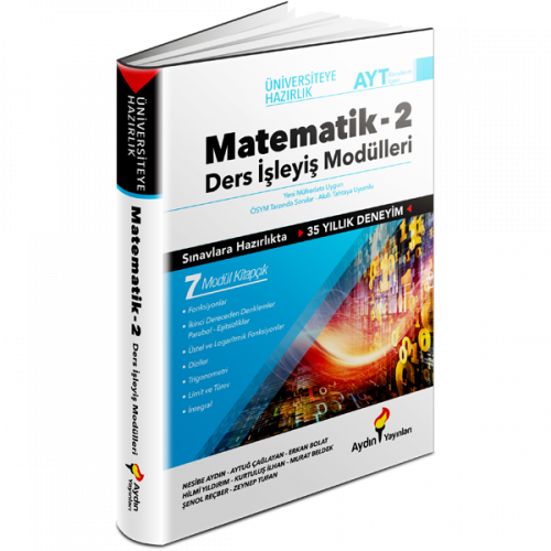 AYT Matematik Ders İşleyiş Modülleri 2. Kitap Aydın Yayınları