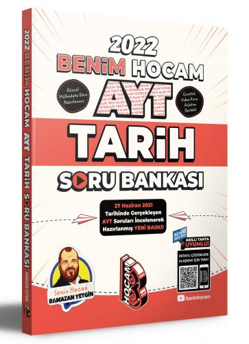 2022 AYT Tarih Tamamı Video Çözümlü Soru Bankası Benim Hocam Yayınları 2022 AYT Tarih Tamamı Video Çözümlü Soru Bankası Benim Hocam Yayınları