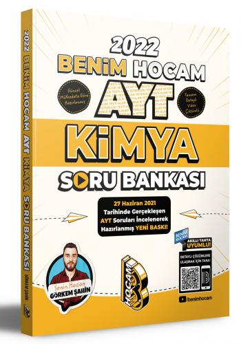 2022 AYT Kimya Tamamı Video Çözümlü Soru Bankası Benim Hocam Yayınları 2022 AYT Kimya Tamamı Video Çözümlü Soru Bankası Benim Hocam Yayınları