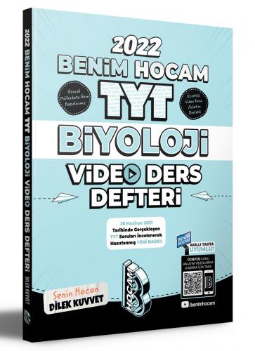 2022 TYT Biyoloji Video Ders Defteri Benim Hocam Yayınları 2022 TYT Biyoloji Video Ders Defteri Benim Hocam Yayınları