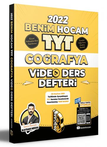 2022 TYT Coğrafya Video Ders Defteri Benim Hocam Yayınları Bayram Mera 2022 TYT Coğrafya Video Ders Defteri Benim Hocam Yayınları Bayram Mera