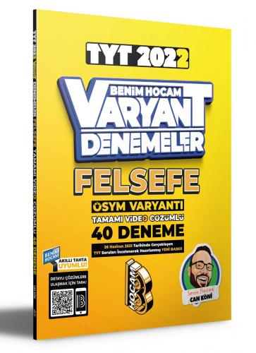 2022 TYT Felsefe Tamamı Video Çözümlü 40 Deneme Sınavı Benim Hocam Yay 2022 TYT Felsefe Tamamı Video Çözümlü 40 Deneme Sınavı Benim Hocam Yay