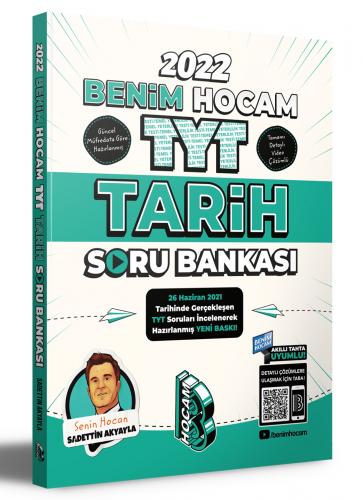 2022 TYT Tarih Tamamı Video Çözümlü Soru Bankası Benim Hocam Yayınları 2022 TYT Tarih Tamamı Video Çözümlü Soru Bankası Benim Hocam Yayınları