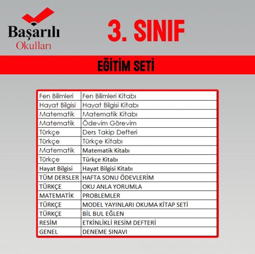 3. SINIF EĞİTİM SETİ
