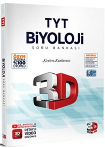 3D YAYINLARI TYT BİYOLOJİ SORU BANKASI 3D YAYINLARI TYT BİYOLOJİ SORU BANKASI