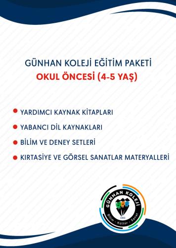 48-60 AY (4 YAŞ) EĞİTİM SETİ