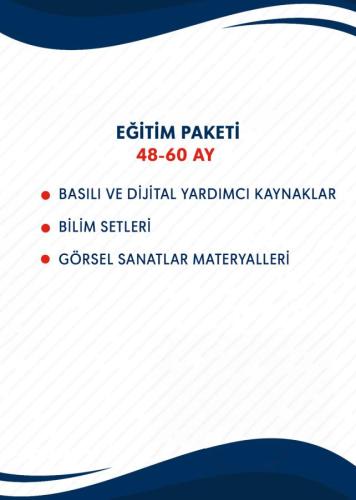 48-60 AY (4 YAŞ) EĞİTİM SETİ (DRAGOS )