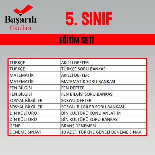 5. SINIF EĞİTİM SETİ