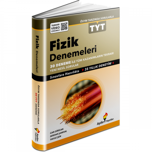 Aydın Yayınları TYT Fizik Denemeleri 30 Deneme