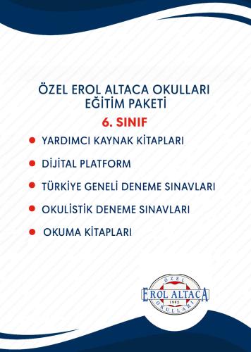6.SINIF EĞİTİM SETİ (EROL ALTACA-SARIYER KAMPÜSÜ)