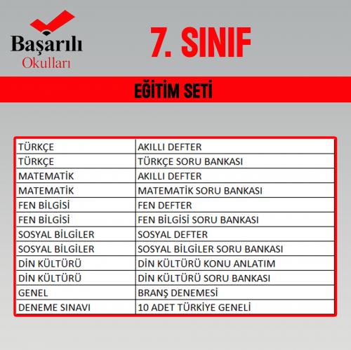 7. SINIF EĞİTİM SETİ
