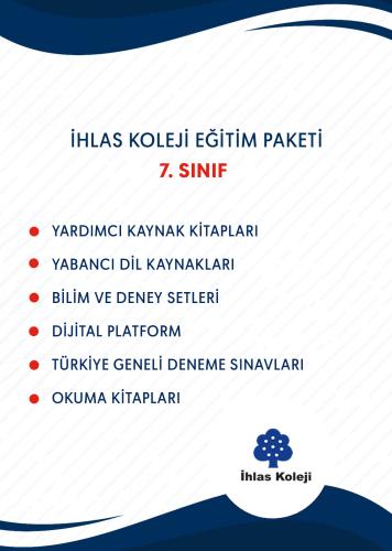 7.SINIF EĞİTİM (İHLAS KOLEJİ-BAHÇELİEVLER KAMPÜSÜ)