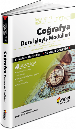 Üniversiteye Hazırlık TYT Coğrafya Ders İşleyiş Modülleri Aydın Yayınl Üniversiteye Hazırlık TYT Coğrafya Ders İşleyiş Modülleri Aydın Yayınl