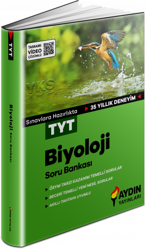 TYT Biyoloji Soru Bankası Aydın yayınları TYT Biyoloji Soru Bankası Aydın yayınları