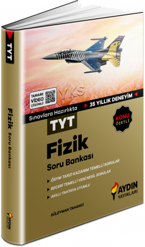 TYT Fizik Konu Özetli Soru Bankası Aydın Yayınları