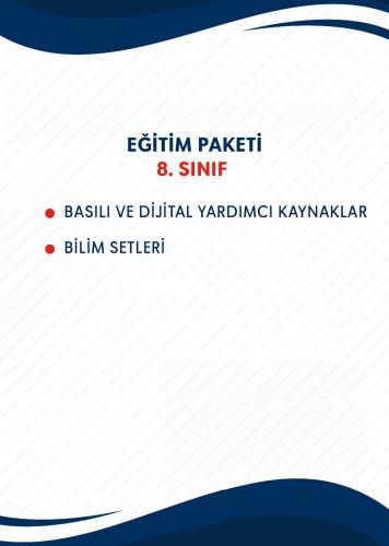 8.SINIF EĞİTİM SETİ (TARHAN KOLEJİ-MALTEPE KAMPÜSÜ)