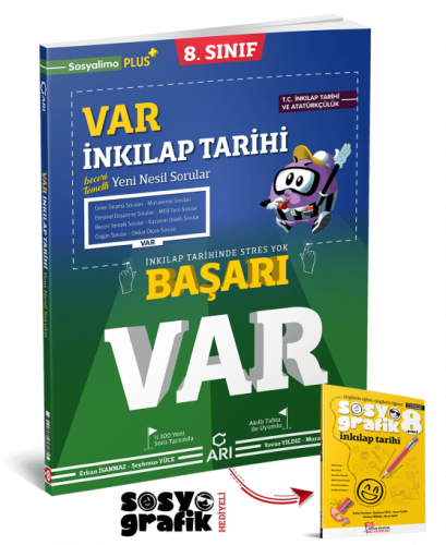 8. Sınıf VAR İnkılap Tarihi Yeni Nesil Soru Bankası Arı Yayıncılık