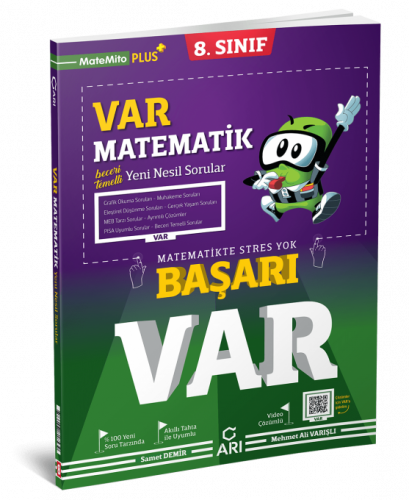 8. Sınıf VAR Matematik Yeni Nesil Soru Bankası Arı Yayıncılık