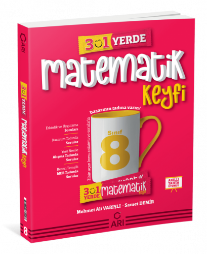 8.Sınıf Matemito 3’ü 1 Yerde Matematik Keyfi Arı Yayıncılık