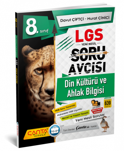 8. Sınıf – Din Kültürü ve Ahlak Bilgisi LGS Soru Avcısı Çanta Yayıncıl 8. Sınıf – Din Kültürü ve Ahlak Bilgisi LGS Soru Avcısı Çanta Yayıncıl