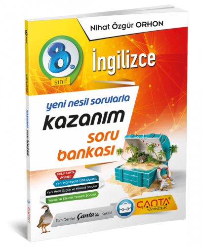 8. Sınıf – İngilizce Kazanım Soru Bankası Çanta Yayıncılık