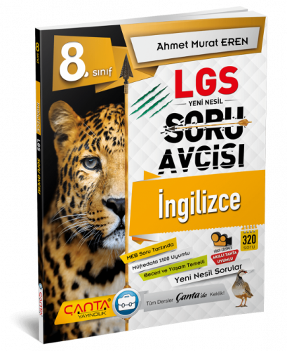 8. Sınıf – İngilizce LGS Soru Avcısı Çanta Yayıncılık