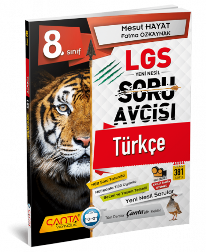 8. Sınıf – Türkçe LGS Soru Avcısı Çanta Yayıncılık