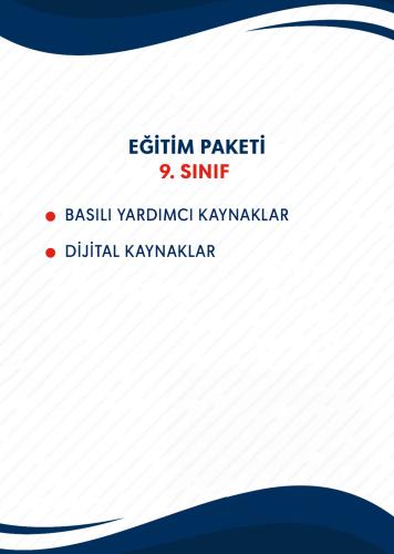 9.SINIF EĞİTİM SETİ (TARHAN KOLEJİ-MALTEPE KAMPÜSÜ)