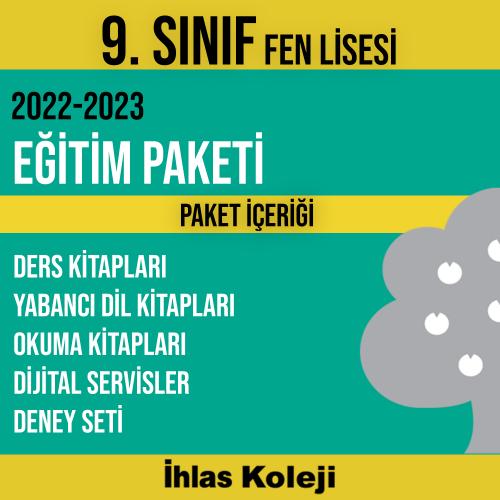 9. SINIF FEN LİSESİ EĞİTİM PAKETİ