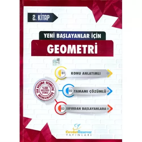 2022 Yeni Başlayanlar İçin Geometri 2.Kitap Cevdet Özsever Yayınları