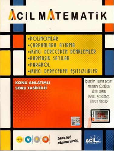 Acil Yayınları Acil Matematik Polinomlar Çarpanlara Ayırma 2. Derecede Acil Yayınları Acil Matematik Polinomlar Çarpanlara Ayırma 2. Derecede