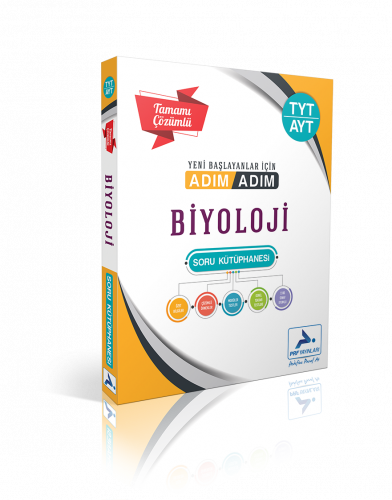 Adım Adım Serisi TYT -AYT Biyoloji Soru Kütüphanesi (Tamamı Çözümlü) P Adım Adım Serisi TYT -AYT Biyoloji Soru Kütüphanesi (Tamamı Çözümlü) P