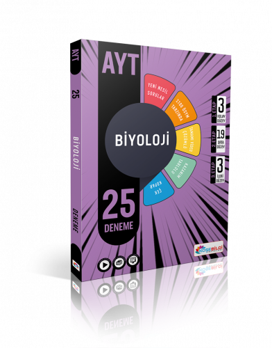 AYT 25 Biyoloji Branş Denemesi Köşebilgi Yayınları