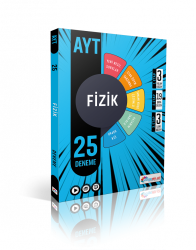 AYT 25 Fizik Branş Denemesi Köşebilgi Yayınları