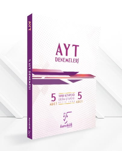 AYT 5'Li Genel Deneme Seti Karekök Yayınları