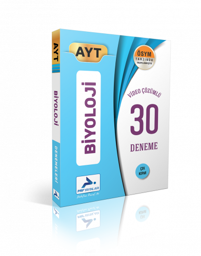 AYT Biyoloji 30'Lu Branş Denemesi Paraf Yayınları