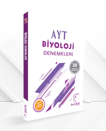 AYT Biyoloji Denemeleri 30'Lu Karekök Yayınları
