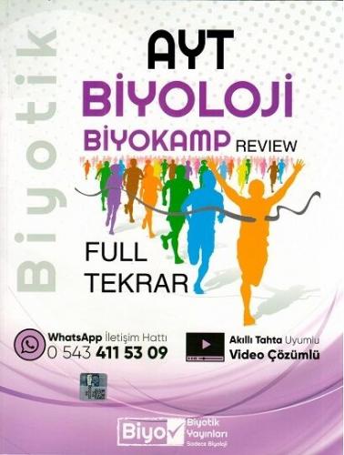 AYT Biyoloji Full Tekrar Biyotik Yayınları