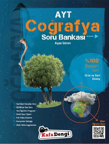 AYT Coğrafya Soru Bankası | %100 Başarı Seti | Orta ve İleri Düzeyler AYT Coğrafya Soru Bankası | %100 Başarı Seti | Orta ve İleri Düzeyler