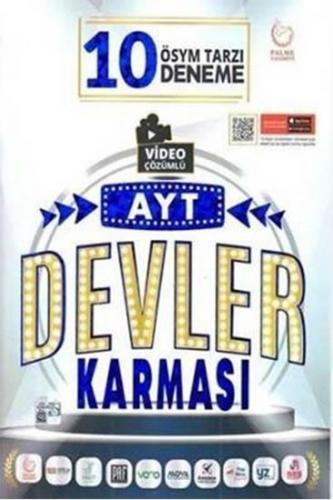 AYT Devler Karması 10 Deneme Sınavı Palme Yayınları