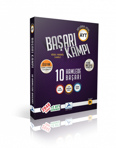 AYT Eşit Ağırlık Ve Sözel Başarı Kampı 10 Hamlede Başarı Paraf Yayınla