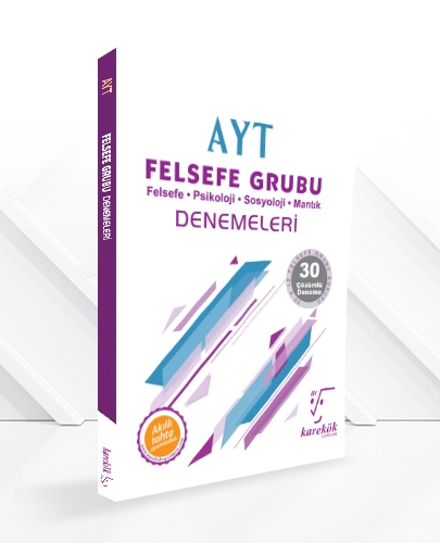 AYT Felsefe Grubu Denemeleri 30'Lu Karekök Yayınları AYT Felsefe Grubu Denemeleri 30'Lu Karekök Yayınları