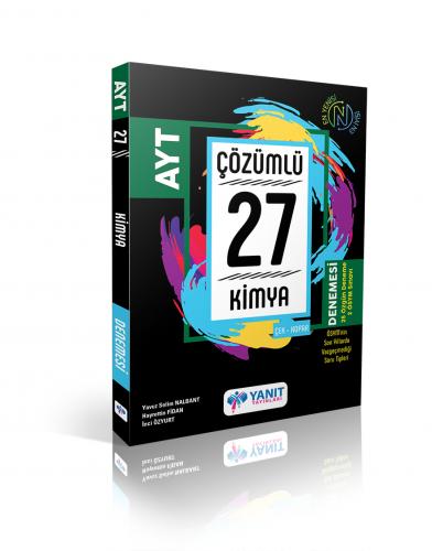 AYT Kimya 27'Li Branş Denemesi (Çözümlü) Yanıt Yayınları AYT Kimya 27'Li Branş Denemesi (Çözümlü) Yanıt Yayınları
